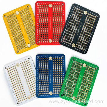 Multicolor Mini PCB Prototype Board Solderable Breadboard